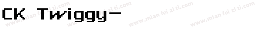 CK Twiggy字体转换